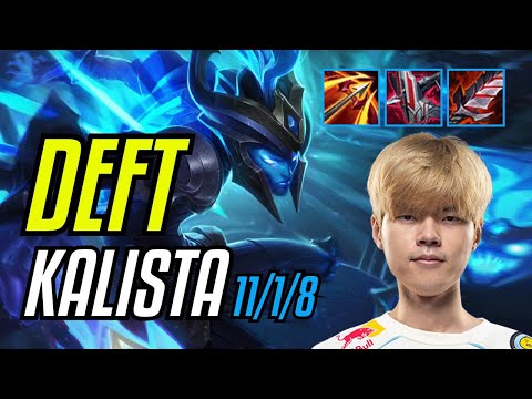 DEFT - KALISTA vs VARUS ADC - KR Challenger - Patch 11.7