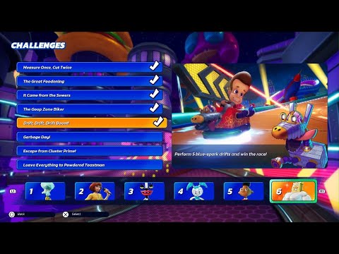 Nickelodeon Kart Racers 3: Slime Speedway Challenge #45 Drift, Drift, Drift Boost!