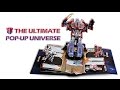 KL變形金剛玩具分享52 變形金剛立體書 The Ultimate Pop Up Universe
