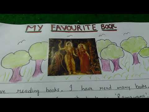 "My Favourite Book" paragraph. Video