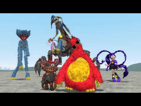 Surviving the Poppy Playtime Chapter 5 Monsters | Garry's Mod