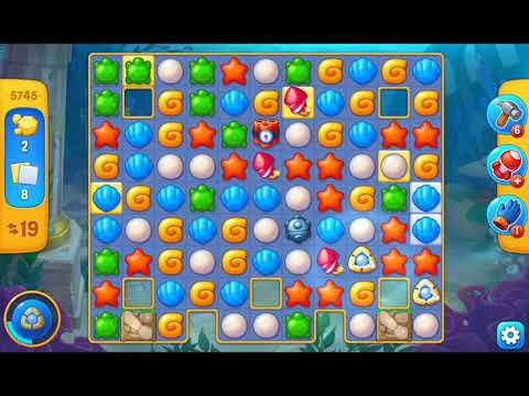 Fishdom 2021 - Level 5745   #playrix #fishdom #gaming