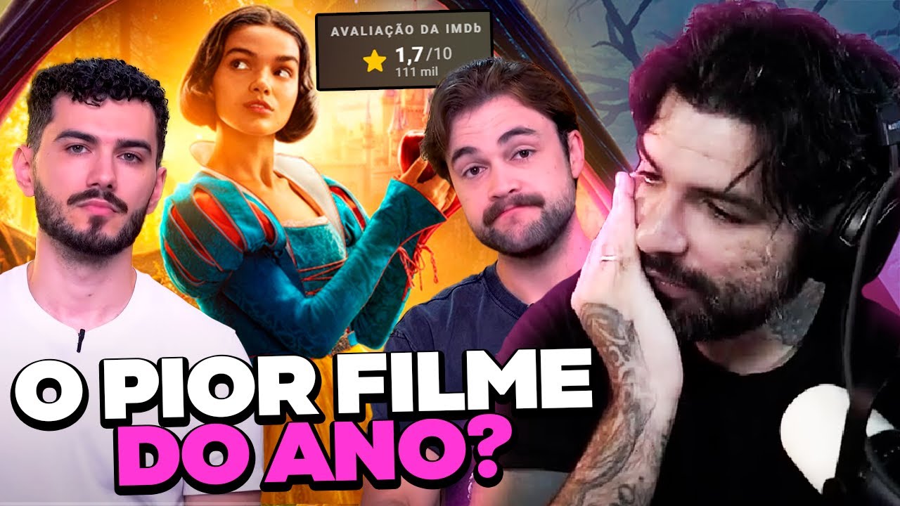 O PEEWEE DETONOU O FILME DA BRANCA DE NEVE KKKKKKKKKKKKKK