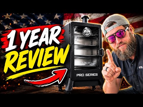 PIT BOSS PRO SERIES II 4-SERIES WOOD PELLET VERTICAL SMOKER- 1 YEAR REVIEW
