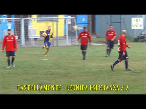 Calcio : Castellamonte - Leonida Esperanza 2-2 Campionato 3° Categoria Girone Ivrea