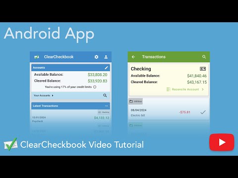 ClearCheckbook Money Manager