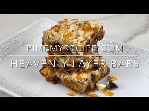 HEAVENLY LAYER BARS - How to make these irresistible treats!
