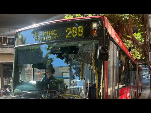 Busways Ryde Metrobus Volvo B12BLEA Volgren CR228L Euro 5 First Day Term 1 Red Bendy Bus 2100-ST