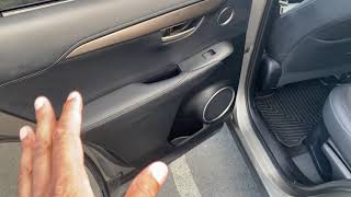 Lexus NX - Child Safety Lock Location