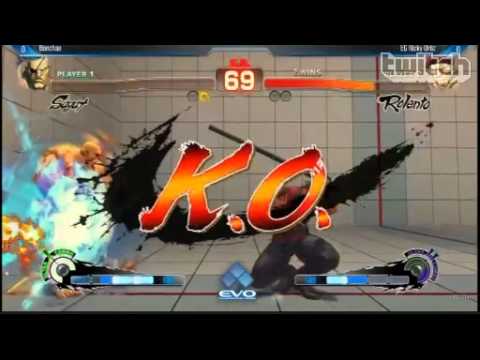 【USFIV 】EVO2014 Bonchan vs EG Ricky Ortiz