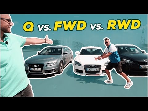 Q vs FWD vs RWD / Spausk Gazą TV
