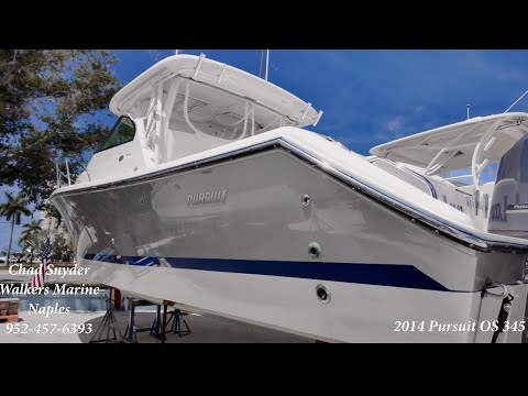 2014 Pursuit OS 345 Offshore Video