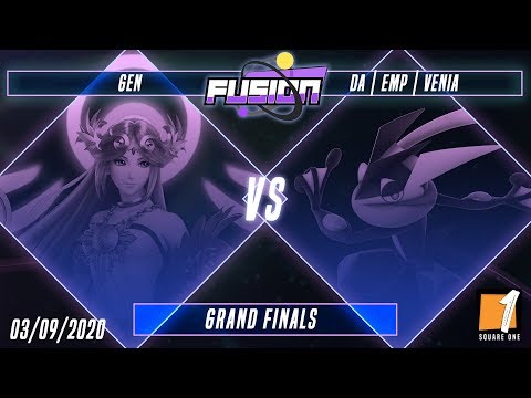 Fusion #14 - Gen (Palutena) Vs. DA | EMP | Venia (Greninja) - Grand FInals - Smash Ultimate