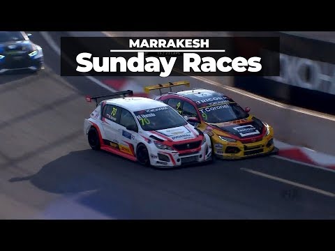 Real racing in WTCR Marrakech races 2 and 3 with Tom Coronel