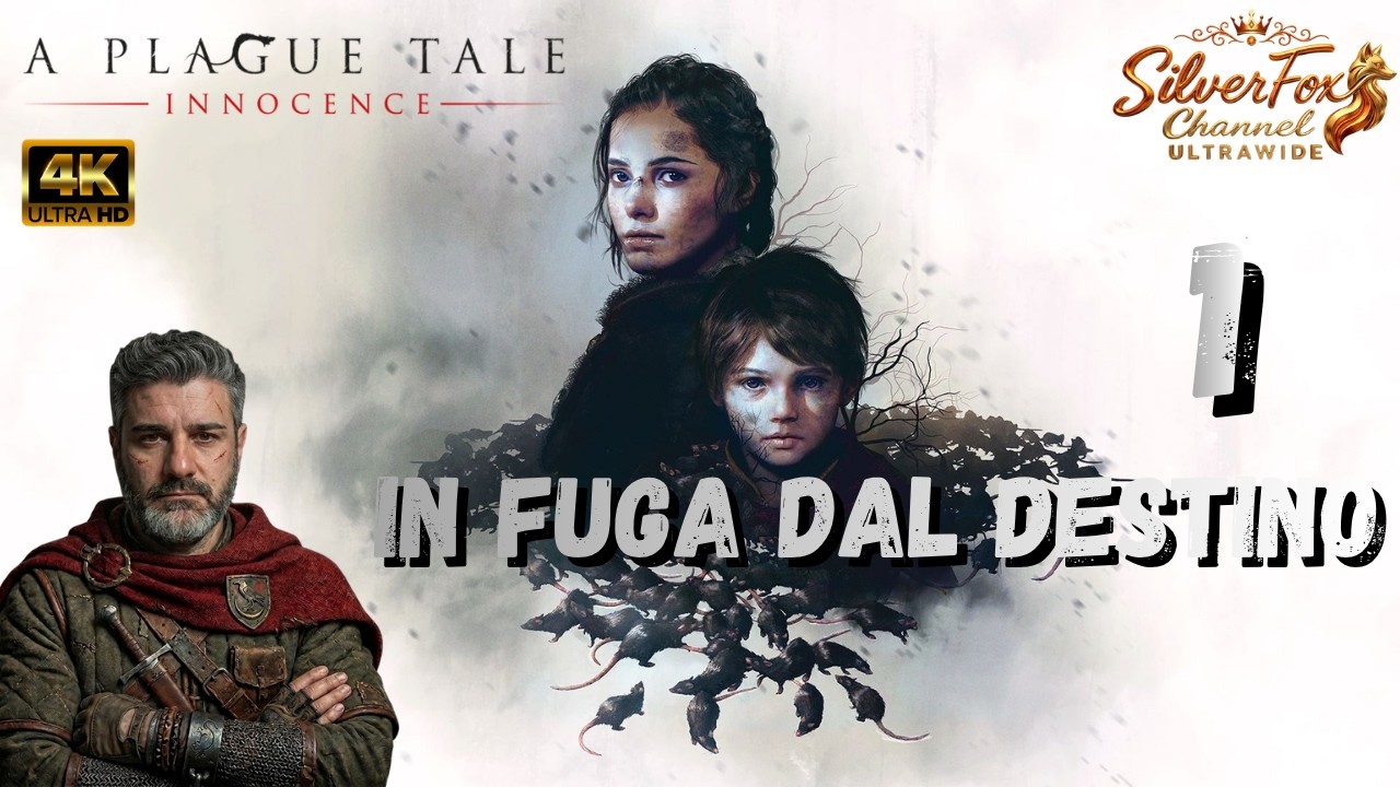 A PLAGUE TALE INNOCENCE - 01 - IN FUGA DAL DESTINO - GAMEPLAY ITA - PC - PS5 - ULTRAWIDE - 21:9 - 4K