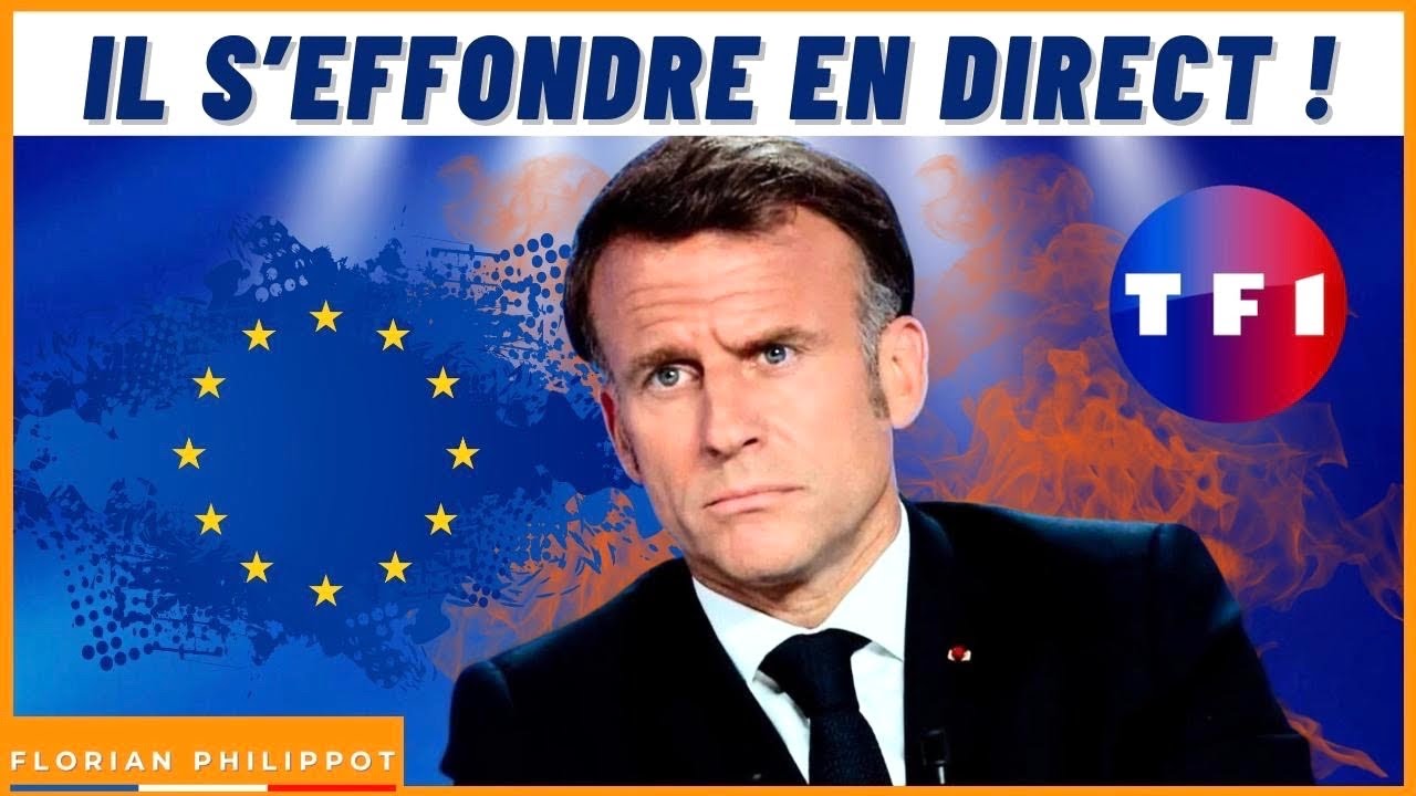 Macron sur TF1 : il s’effondre en direct !