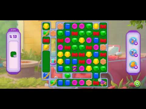 Playrix Homescapes Gameplay Walkthrough Level 2725