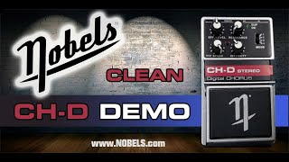 Video thumbnail for Nobels CH-D Chorus Pedal | Demo | Clean Sounds by Nobels Official