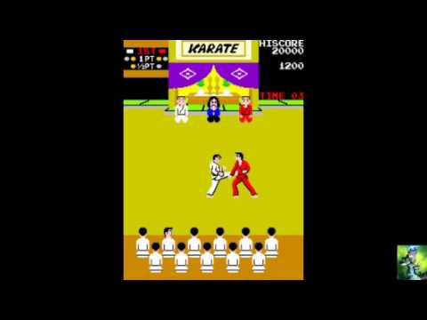 Karate Champ Arcade / MAME Nihon Bussan/AV Japan 1984 1st. try.