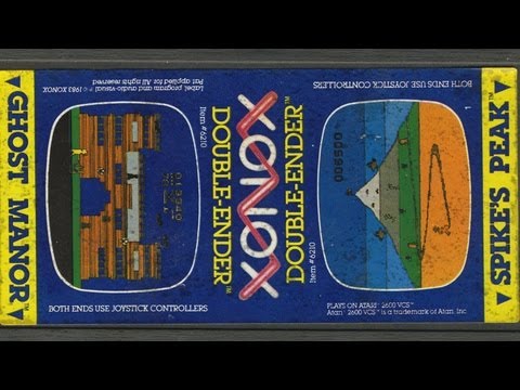Classic Game Room - SPIKE'S PEAK & GHOST MANOR review for Atari 2600