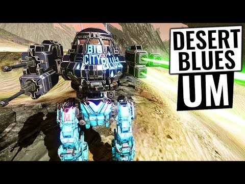 COMB THE DESERT! Urbanmech Street Sweeper Build - Mechwarrior Online 2018 MWO - TTB
