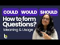 Use of Could, Would, Should In English Questions | Modal Verbs | Grammar | #englishshorts Ananya