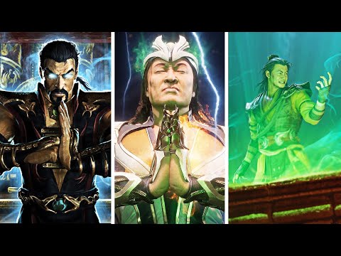 ALL SHANG TSUNG ENDINGS (2008-2023) - Mortal Kombat