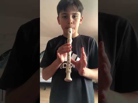 Si la sol le prime 3 note con il flauto