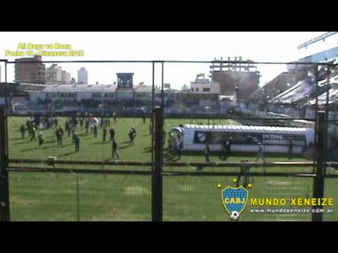All Boys vs Boca / Clausura 2012