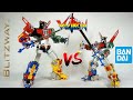 Comparison Blitzway Voltron VS Bandai SOC Voltron