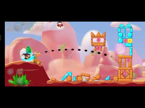 @AngryBirds Angrybird  Rocky Canyons cross  level 1526 #341 #gameplay #nocopyright