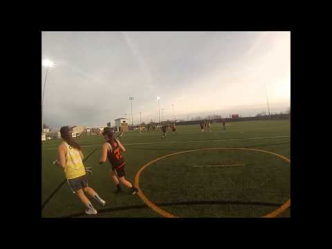 Georgetown College Lax - Goalie Go Pro camera fun!