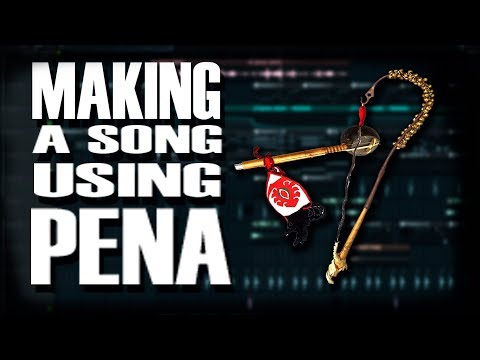 Making a sad trap beat using PENA||sampling pena||FL STUDIO