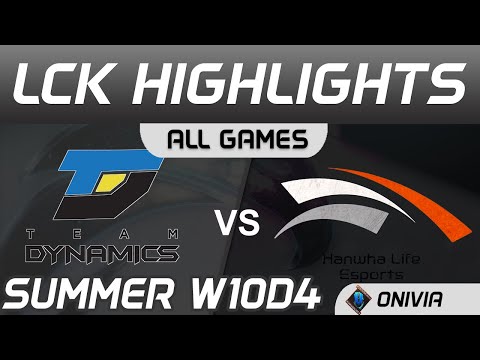DYN vs HLE Highlights ALL GAMES LCK Summer Season 2020 W10D4 Team Dynamics vs Hanwha Life Esports by