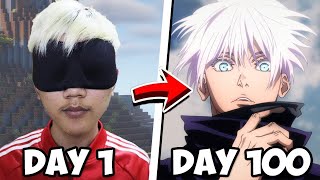 Download lagu I SURVIVED 100 DAYS in JUJUTSU KAISEN Minecraft mp3