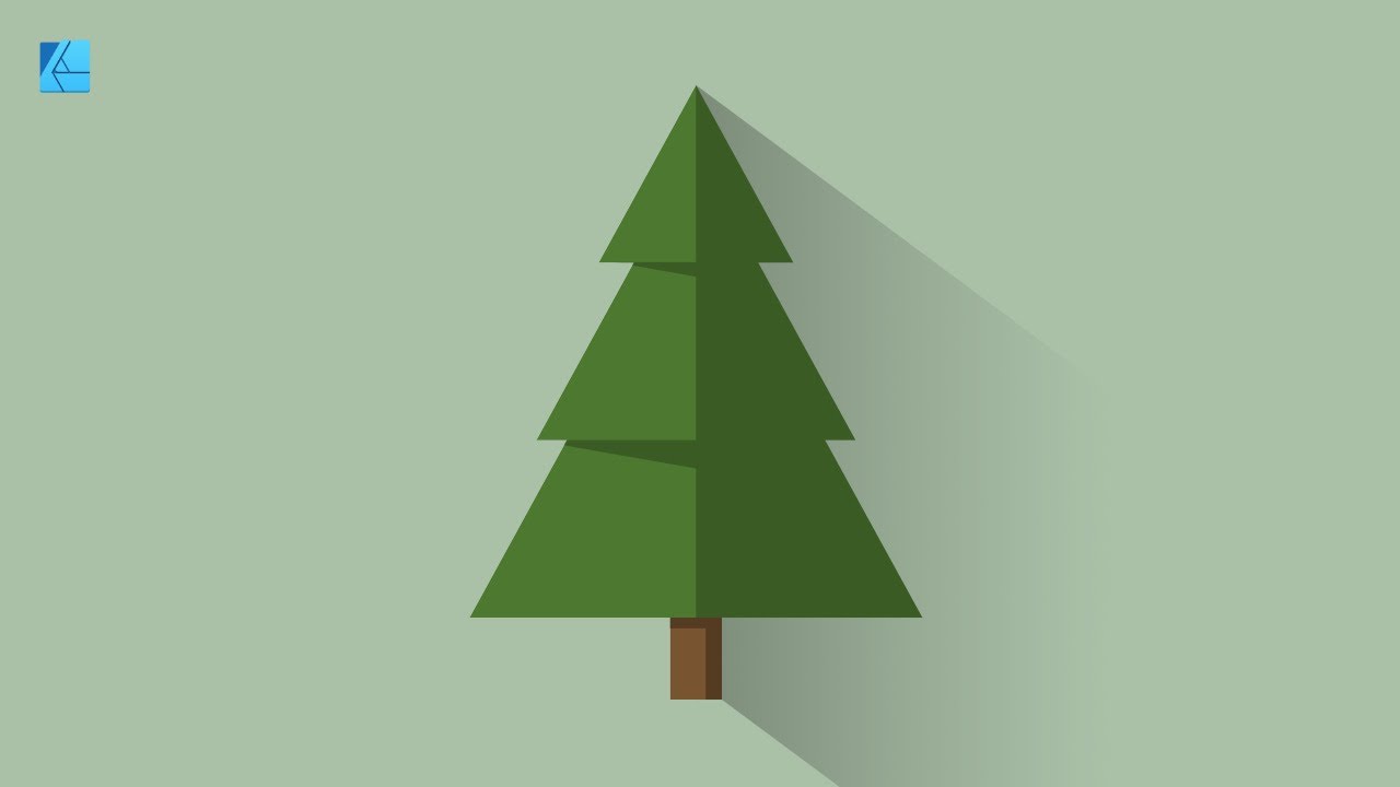 TUTORIAL: VECTOR TREE - FULL WORKFLOW WITH AFFINITY DESIGNER