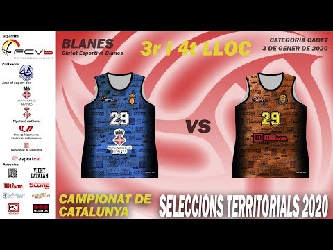 CCSSTT2020 3r i 4t lloc CADET FEMENÍ GIRONA AJ BLANES - BCN 3 WILSON