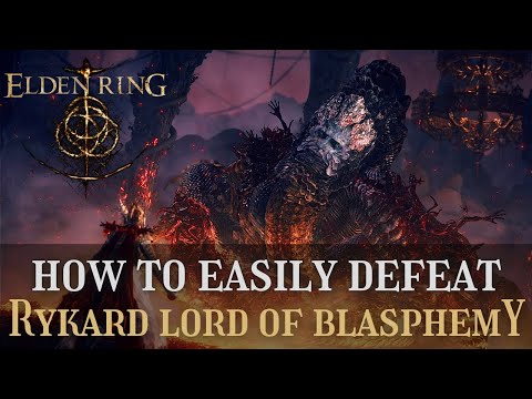 Elden Ring - How to Cheese Rykard Lord of Blasphemy | God-Devouring Serpent (Quick & Easy)
