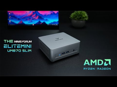 MINISFORUM DeskMini UM870 Slim Mini PC AMD Ryzen 7 8745H Small PC