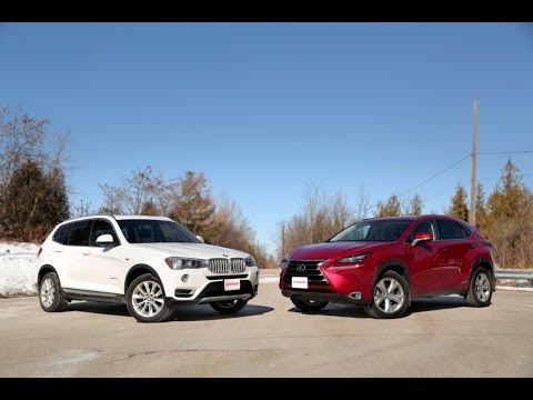 2015 BMW X3 xDrive28d vs. 2015 Lexus NX 300h