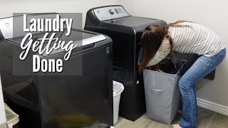 ALL DAY LONG LAUNDRY DAY // CLEANING MOTIVATION // CLEANING MOM