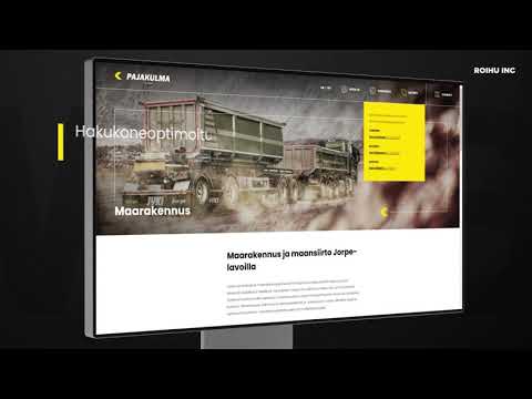 Pajakulma Oy - Verkkosivut