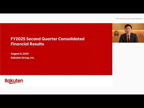 Rakuten Group, Inc. FY2025 Q2 Financial Results Presentation