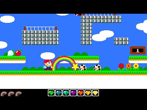 Rainbow Islands Longplay (Amiga) [QHD]