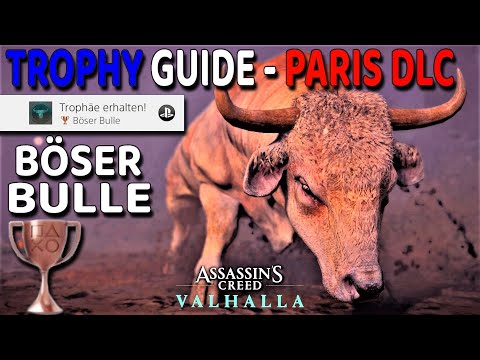 Assassins Creed Valhalla Trophy Guide Böser Bulle Geister-Auerochse Belagerung von Paris AC deutsch