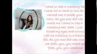 &quot;Wrecking Ball&quot; by Miley Cyrus, cover by CIMORELLI lyrics