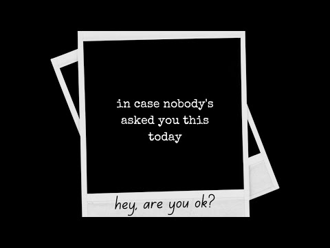 hey, are you ok? - a voicemail | spoken word poetry