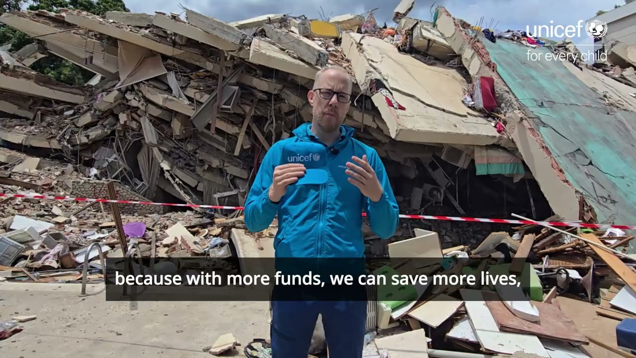 Earthquakes in Venezuela: UNICEF on the ground