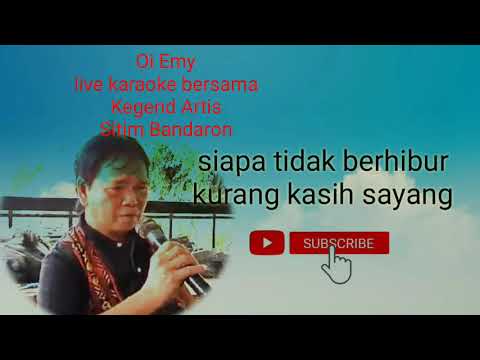 Oi Emi ||penyanyi asal live || sitim Bandaron || Duduk pun boleh ||mantap