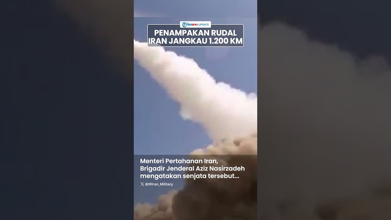 Penampakan Rudal Baru Iran, Sanggup Jangkau Musuh hingga 1.200 Km Bobol ...